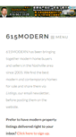 Mobile Screenshot of 615modern.com